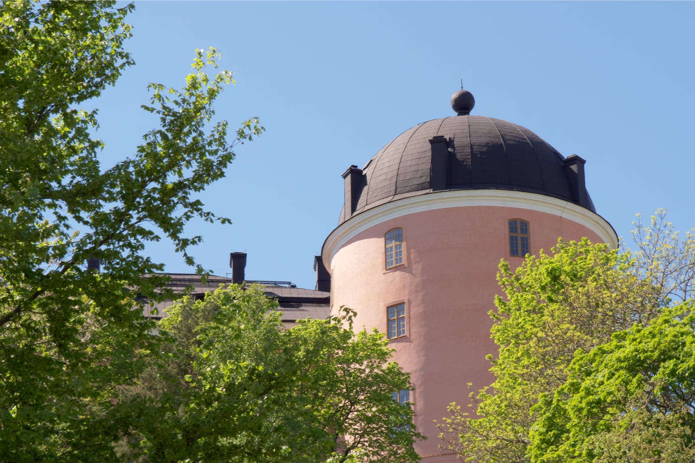 Konferens Uppsala. Bild på slottet där man kan uppleva magiska konferenser